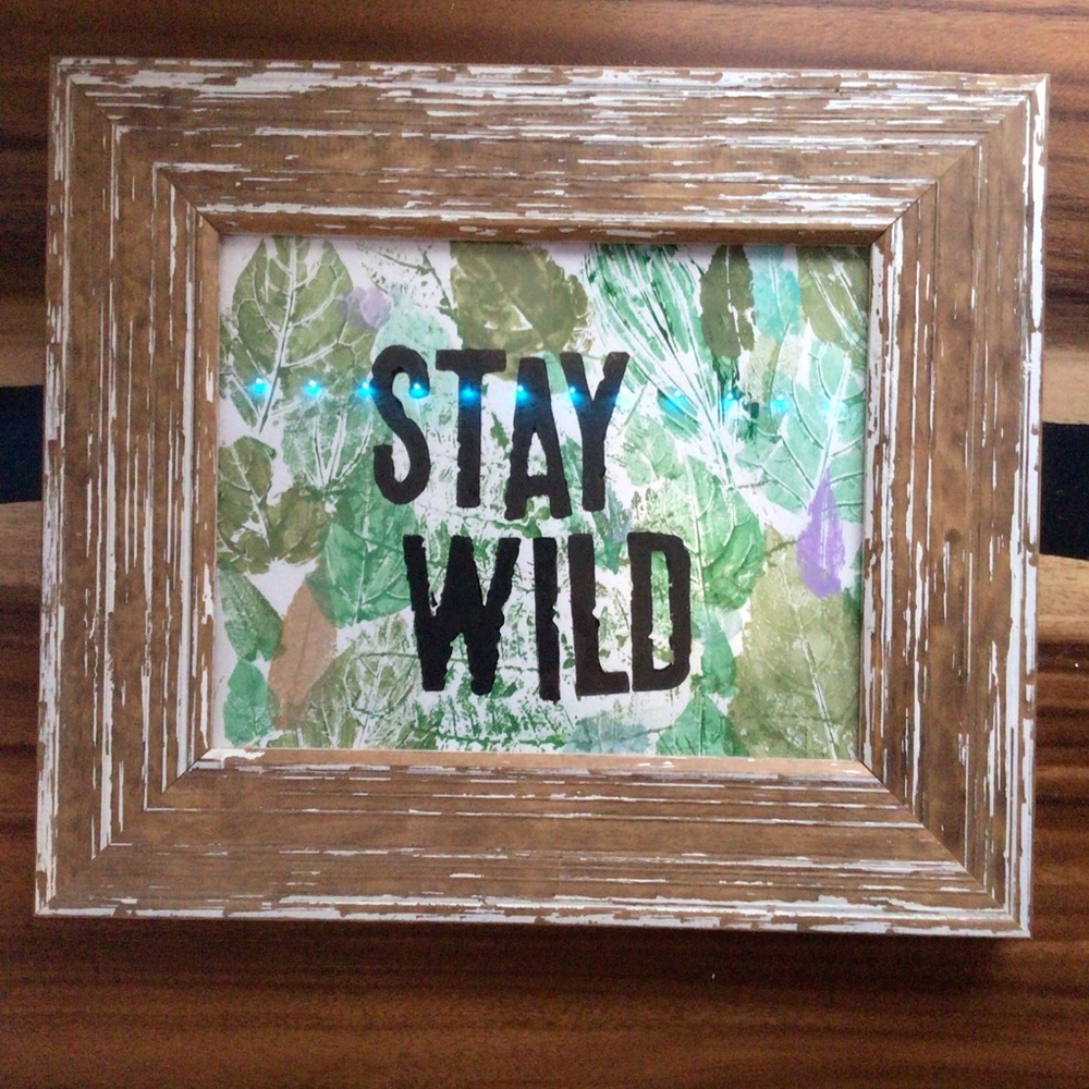 Rustic Wooden Frame (10x8 photo)